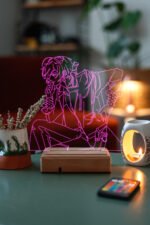 Genshin Impact Kaeya 16 Renk Gece Lambası - Görsel 7