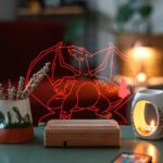 Pokemon - Charizard 16 Renk Anime Gece Lambası