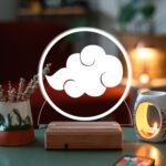 Naruto Akutsuki Cloud 16 Renk Anime Gece Lambası