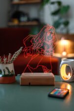 My Hero Academia Eri 16 Renk Anime Gece Lambası - Görsel 6