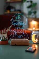 Hunter x Hunter Killua Zoldyck 16 Renk Anime Gece Lambası - Görsel 3