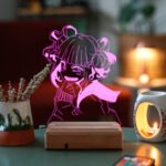 Himiko Toga - My Hero Academia 16 Renk Anime Gece Lambası