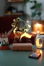 Himiko Toga - My Hero Academia 16 Renk Anime Gece Lambası - Görsel 4
