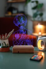 Mystic Messenger 16 Renk Gece Lambası - Görsel 2