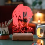 Attack On Titan Eren - Titan 16 Renk Anime Gece Lambası