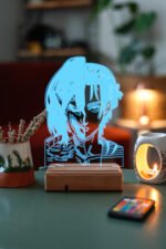 Attack On Titan Eren - Titan 16 Renk Anime Gece Lambası - Görsel 2