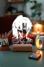 Attack On Titan Eren - Titan 16 Renk Anime Gece Lambası - Görsel 5