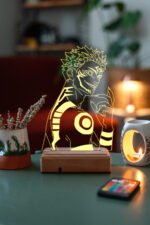 Jujutsu Kaisen Sukuna 16 Renkli Kumandalı Gece Lambası - Görsel 6
