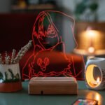 Shoto Todoroki My Hero Academia 16 Renkli Kumandalı Anime Gece Lambası