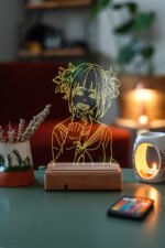 My Hero Academia Himiko Toga 16 Renkli Kumandalı Anime Gece Lambası - Görsel 4