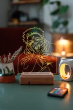 Sukuna Jujutsu Kaisen 16 Renkli Kumandalı Anime Gece Lambası - Görsel 4