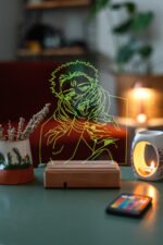 Sukuna Jujutsu Kaisen 16 Renkli Kumandalı Anime Gece Lambası - Görsel 5