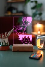 My Hero Academia Deku - Todoroki - Bakugo 16 Renkli Kumandalı Anime Gece Lambası - Görsel 5