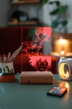 My Hero Academia Deku - Todoroki - Bakugo 16 Renkli Kumandalı Anime Gece Lambası - Görsel 6