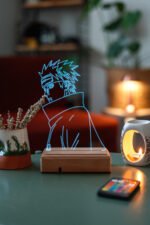 Naruto: Shippuden Pain 16 Renkli Kumandalı Anime Gece Lambası - Görsel 5