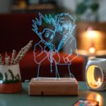 Killua Gon Hunter x Hunter 16 Renkli Kumandalı Anime Gece Lambası