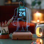 3D Kobe Bryant 16 Renkli Gece Lambası