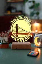 Golden State NBA 16 Renk Gece Lambası
