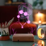 BTS Jimin 16 Renk Gece Lambası