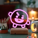 BT21 Shooky Bts Min Yoongi 16 Renk Kumandalı Gece Lambası