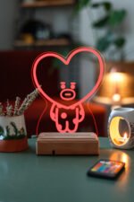 BT21 TATA Bts Taehyung 16 Renk Kumandalı Gece Lambası