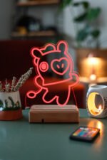 BT21 MANG Bts Jung Hoseok 16 Renk Kumandalı Gece Lambası - Görsel 2