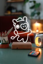 BT21 MANG Bts Jung Hoseok 16 Renk Kumandalı Gece Lambası - Görsel 7
