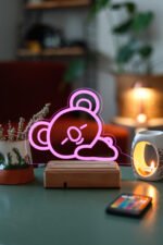 BT21 KOYA Bts Kim Namjoon 16 Renk Kumandalı Gece Lambası - Görsel 7