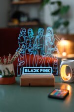 BlackPink Hediyelik 16 Renkli Kumandalı Gece Lambası - Görsel 2