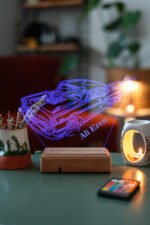 3D Klasik Araba 16 Renk Gece Lambası
