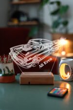 3D Klasik Araba 16 Renk Gece Lambası - Görsel 2