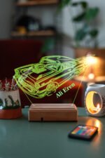 3D Klasik Araba 16 Renk Gece Lambası - Görsel 3