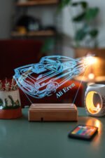 3D Klasik Araba 16 Renk Gece Lambası - Görsel 4