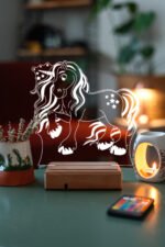 Çocuklara Özel Unicorn 16 Renk Gece Lambası - Görsel 7