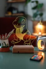 Çocuklara Özel Pokemon Charmander 16 Renk Dekoratif Lamba - Görsel 2