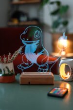 Çocuklara Özel Pokemon Charmander 16 Renk Dekoratif Lamba - Görsel 3