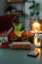 Çocuklara Özel Pokemon Charmander 16 Renk Dekoratif Lamba - Görsel 4