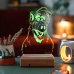 Çocuklara Özel Tasarım ALF 3D Dekoratif Led Lamba