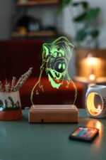 Çocuklara Özel Tasarım ALF 3D Dekoratif Led Lamba