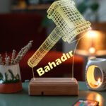 Kişiye Özel 3D Çekiç Masaüstü Dekoratif Led Lamba