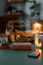 Cherry Tiggo Hediye Plakalı İsimli 16 Renk Gece Lambası - Görsel 5
