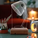 Özel Tasarım Masaüstü 3D Dekoratif Led Lamba