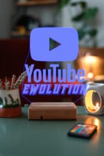 Kişiye Özel Youtube Masaüstü 3D Dekoratif Led Lamba - Görsel 5