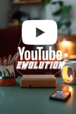 Kişiye Özel Youtube Masaüstü 3D Dekoratif Led Lamba - Görsel 7