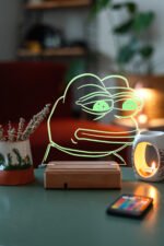 Sad Frog 16 Renk Gece Lambası