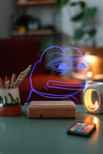 Sad Frog 16 Renk Gece Lambası - Görsel 7