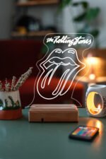 The Rolling Stones 16 Renkli Kumandalı Gece Lambası - Görsel 7