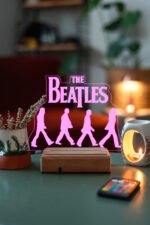 The Beatles Hediye 16 Renkli Kumandalı Gece Lambası - Görsel 7