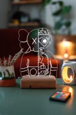 Kaws 16 Renk Kumandalı Gece Lambası - Görsel 7