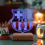 FC Barcelona Logo Hediye 16 Renk Gece Lambası